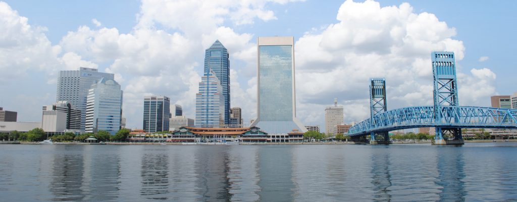 Jacksonville City Skyline